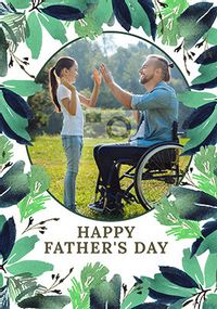 Tap to view Foliage Father's Day Photo Card