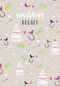Tap to view Wedding Regret Card