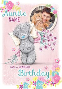Tap to view Me To You - Photo Upload Auntie Birthday Card