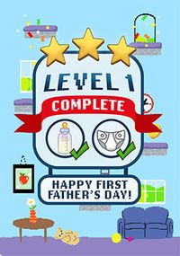 Tap to view Level 1 Complete Father's Day Card