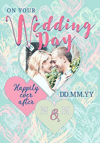 Tap to view Rhapsody - Wedding Card Happily Ever After Photo Upload