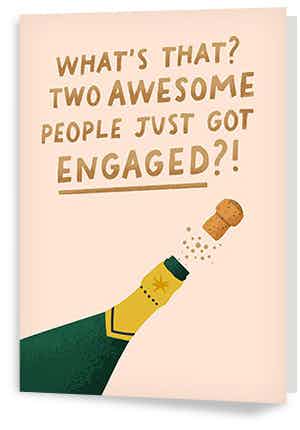 Engagement Congratulations Cards