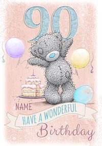 Tap to view Me To You - Wonderful 90th Birthday Card