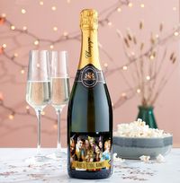 Tap to view Personalised Champagne Brut With Photo & Text