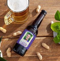 Tap to view Personalised Lager with Photo - Multi Pack