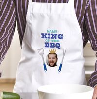 Tap to view King of the BBQ Photo Upload Apron