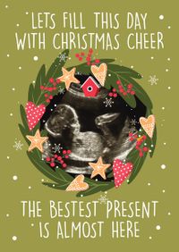 Tap to view The Bestest Christmas Present from the Bump Photo Card
