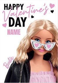 Tap to view Barbie - Valentine's Day Personalised Card