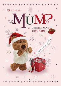 Tap to view Barley Bear Mum Christmas Card
