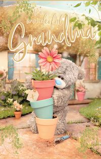 Tap to view Me To You - Grandma Gardening Personalised Mother's Day Card