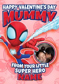 Tap to view Marvel Spidey  Little Hero Valentines Card