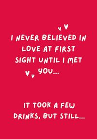 Tap to view Love at First Sight Valentine's Day Card