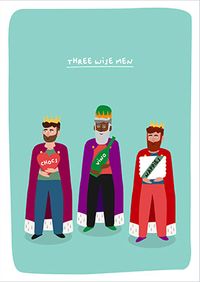 Tap to view Three Wise Men Christmas Card