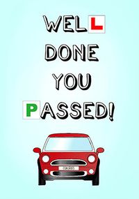 Tap to view Well Done You Passed Driving Test Card