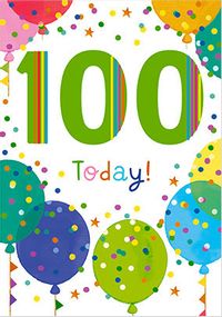 Tap to view Celebration 100 Today Birthday Card