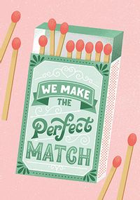 Tap to view Perfect Match Valentine's Day Card