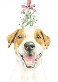 Tap to view Jack Russell Cute Christmas Card