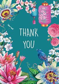 Tap to view Thank You Flowers and Lanterns Cards