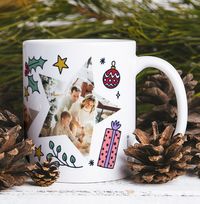 Tap to view Happy Christmas Stars 3 Photo Mug