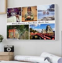 Tap to view Making Memories Multi Photo Canvas - Landscape