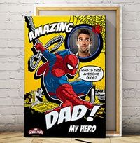 Tap to view Spiderman My Hero Photo Canvas
