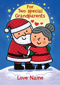 Tap to view Thinking of You - Special Grandparents Christmas Card