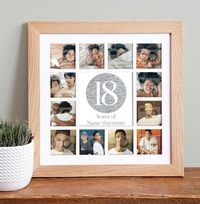 Tap to view 18th Birthday Collage Frame