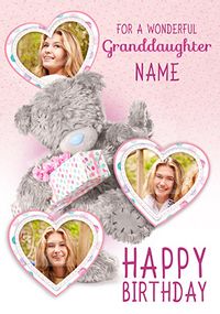 Tap to view Me To You Granddaughter Multi Photo Upload Birthday Card