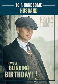 Tap to view Peaky Blinders Handsome Husband Personalised Card