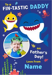 Tap to view Baby Shark Photo Father's Day Card