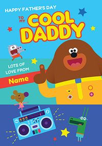 Tap to view Hey Duggee - Cool Daddy Personalised Father's Day Card