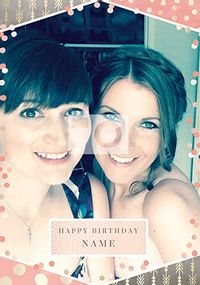 Tap to view All That Shimmers Photo Birthday Card