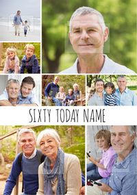 Tap to view Essentials - 60th Birthday Card Sixty Today
