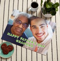Tap to view Father's Day Grandad Full Photo Upload Jigsaw