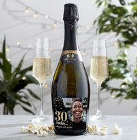 Tap to view 30th Birthday Photo Upload Prosecco