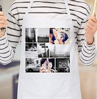 Tap to view 9 Photo Collage Personalised Apron