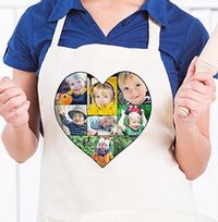 Tap to view Heart Photo Collage Apron