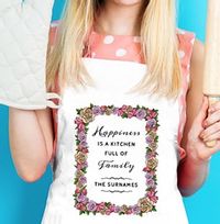 Tap to view Happiness is a Kitchen Full of Family Apron