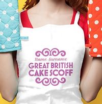 Tap to view Cake Scoff Personalised Apron