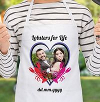 Tap to view Lobsters for Life Personalised Photo Apron