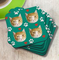 Tap to view Cat Multi Photo Coaster