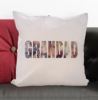 Tap to view Grandad Photo Upload Cushion