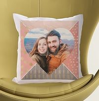 Tap to view Heart Full Photo Upload Cushion