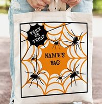 Tap to view Halloween Spider's Web Tote Bag
