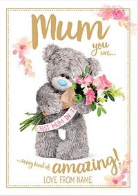 Tap to view Amazing Me to You Personalised Mother's Day Card