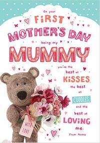 Tap to view Barley bear -1st Mother's Day Personalised Card