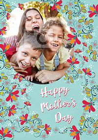 Tap to view Happy Mother's Day Pattern Photo Card