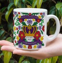 Tap to view Coronation Decorative Personalised Mug