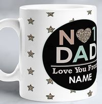 Tap to view No1 Dad Personalised Photo Mug