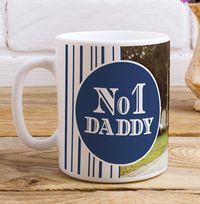 Tap to view No.1 Daddy Photo Upload Mug